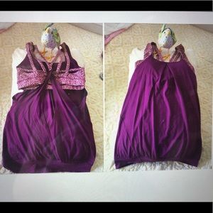 LULULEMON Tank with Built-In Bra - Size 4